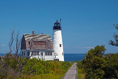 Wood Island Lighthouse in Maine